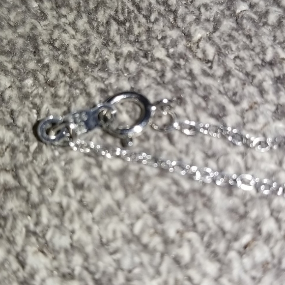 SUN Solid 925 SS with White Gold Overlay Genuine Diamonds - Picture 11 of 16